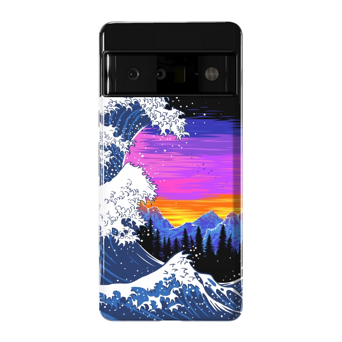 Pixel 6 Pro StrongFit The wave at dawn by Alberto