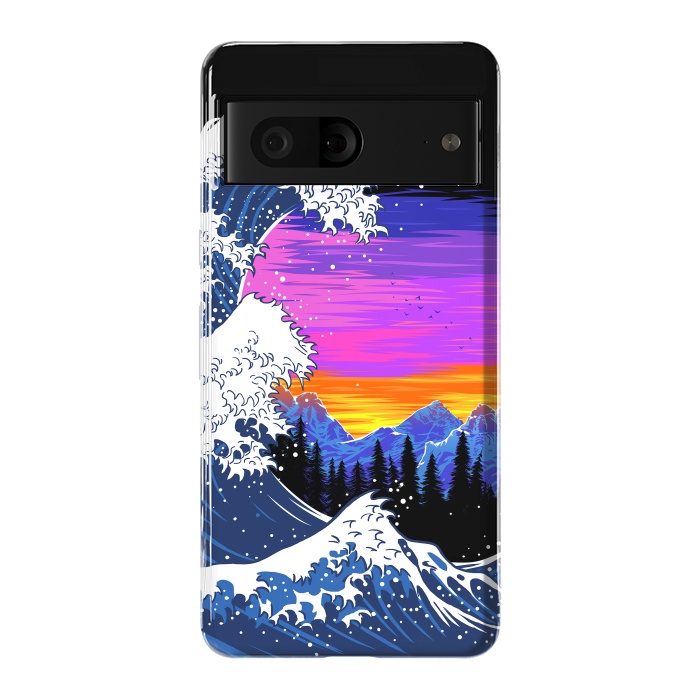 Pixel 7 StrongFit The wave at dawn by Alberto