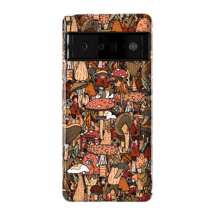 Pixel 6 Pro StrongFit Autumnal Mushrooms by Steve Wade (Swade)
