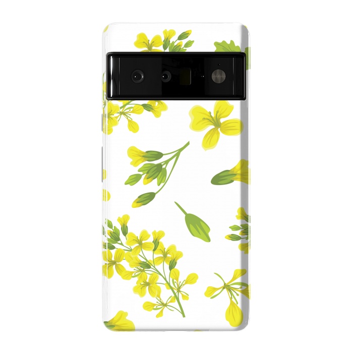 Pixel 6 Pro StrongFit cute yellow flowers 2 by MALLIKA