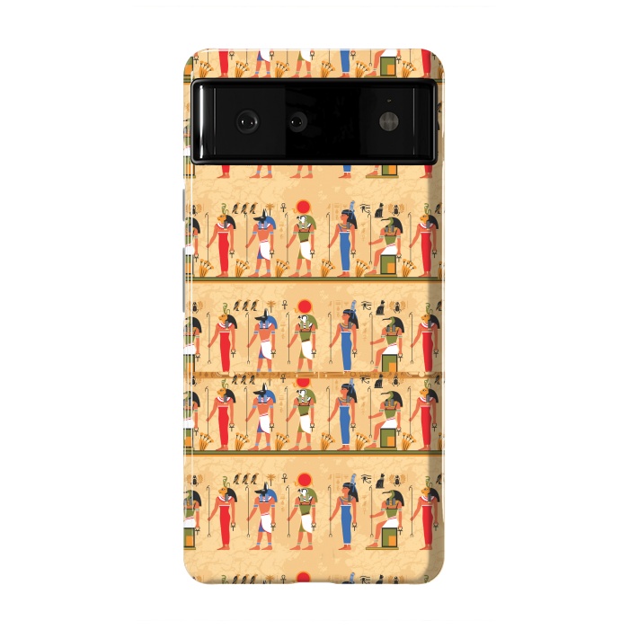 Pixel 6 StrongFit tribal african love by MALLIKA
