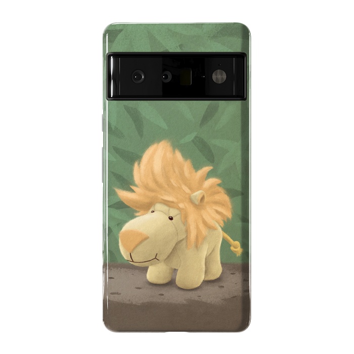 Pixel 6 Pro StrongFit Cute lion by Laura Nagel