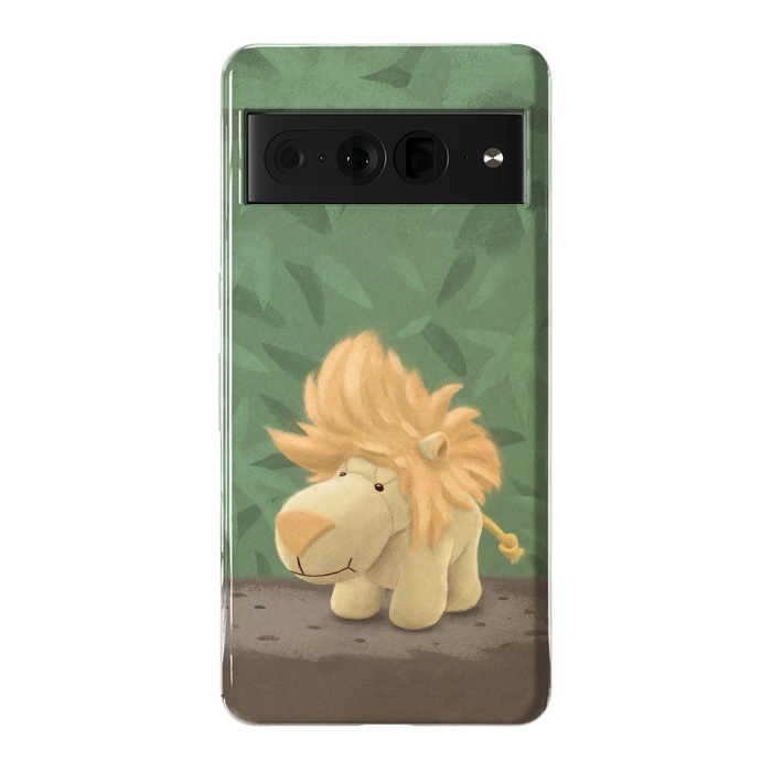 Pixel 7 Pro StrongFit Cute lion by Laura Nagel