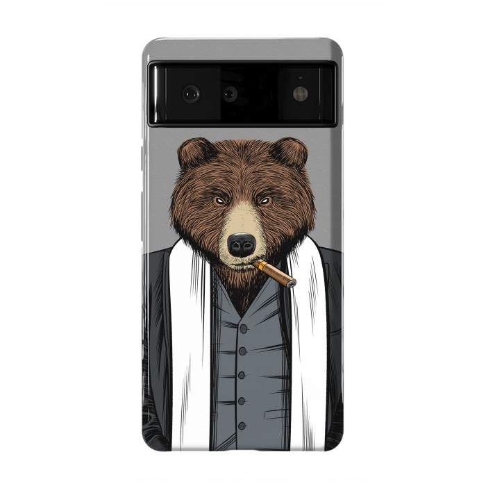Pixel 6 StrongFit Mafia Grizzly Bear by Alberto