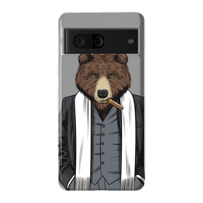 Pixel 7 StrongFit Mafia Grizzly Bear by Alberto