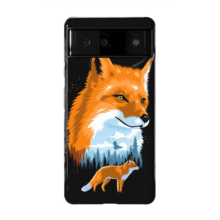 Pixel 6 StrongFit Fox in forest by Alberto