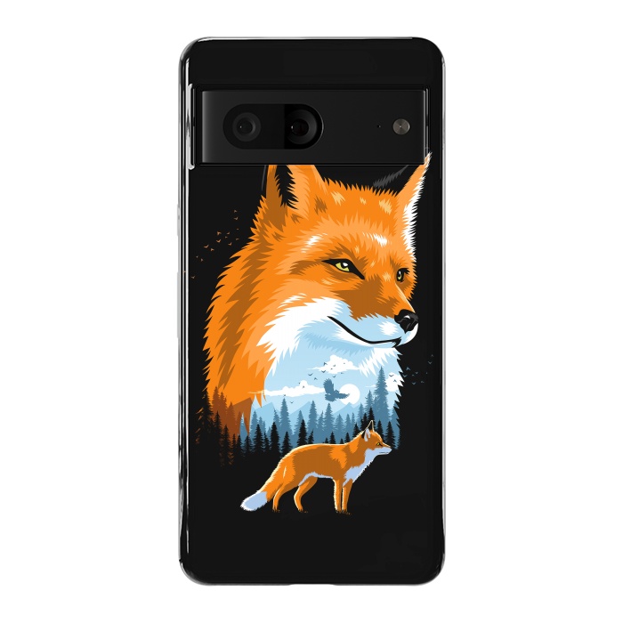 Pixel 7 StrongFit Fox in forest by Alberto