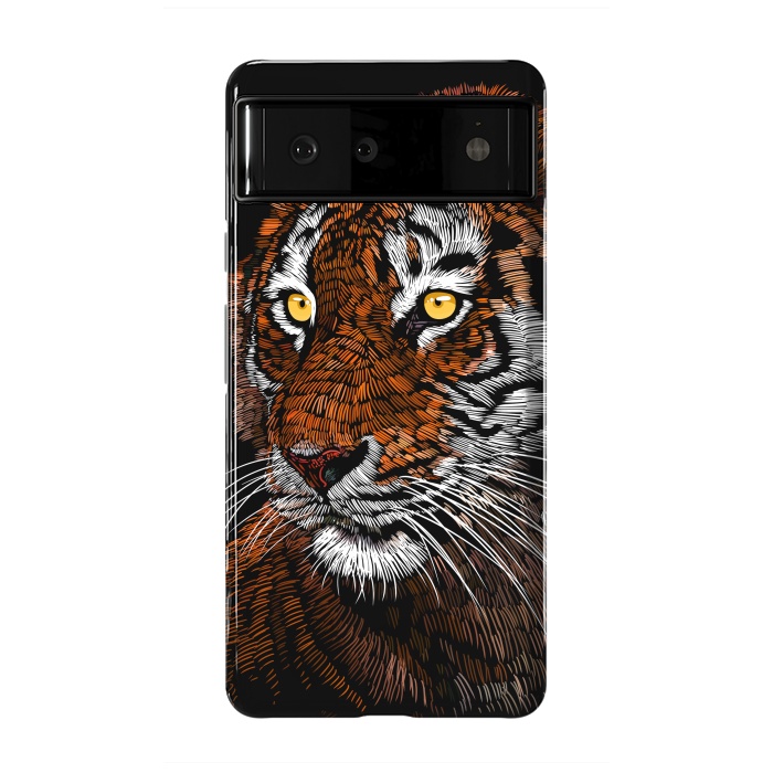 Pixel 6 StrongFit Realistic Tiger by Alberto