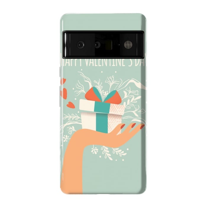 Pixel 6 Pro StrongFit Love gift, Happy Valentine's Day 1 by Jelena Obradovic