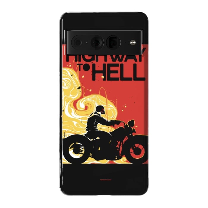 Pixel 7 Pro StrongFit Highway to Hell 1 by Draco