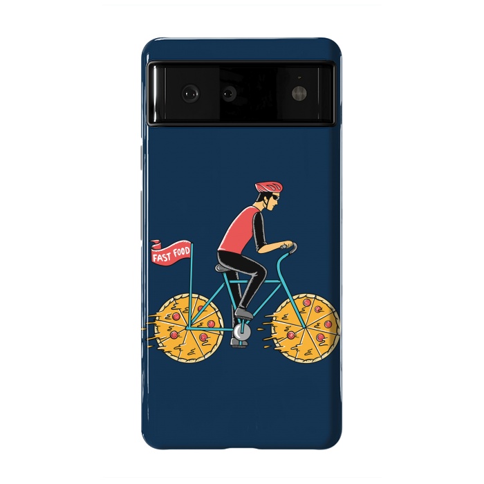 Pixel 6 StrongFit Pizza Bicycle by Coffee Man