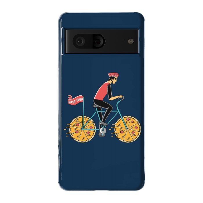 Pixel 7 StrongFit Pizza Bicycle by Coffee Man