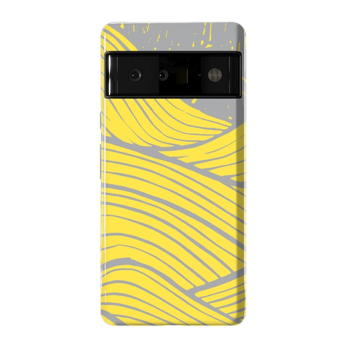 Pixel 6 Pro StrongFit The yellow waves by Steve Wade (Swade)
