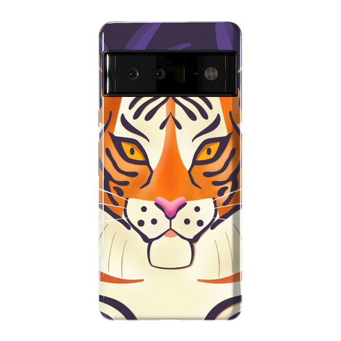 Pixel 6 Pro StrongFit Tiger 001 Wildlife by Jelena Obradovic