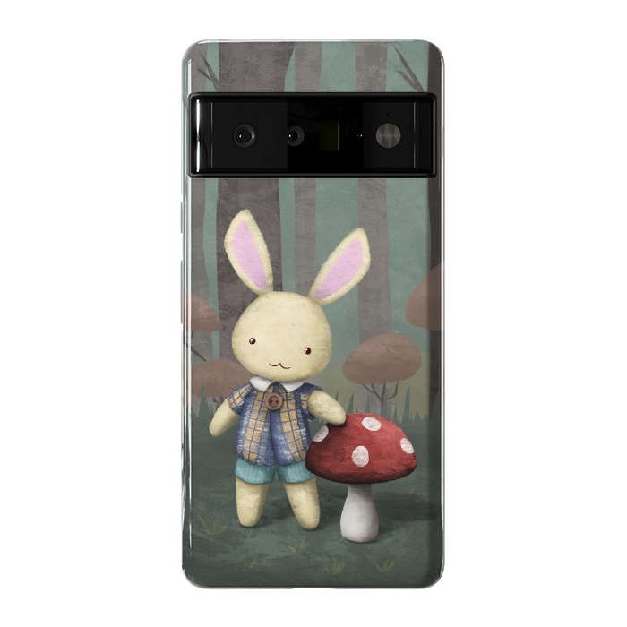 Pixel 6 Pro StrongFit Cute bunny by Laura Nagel
