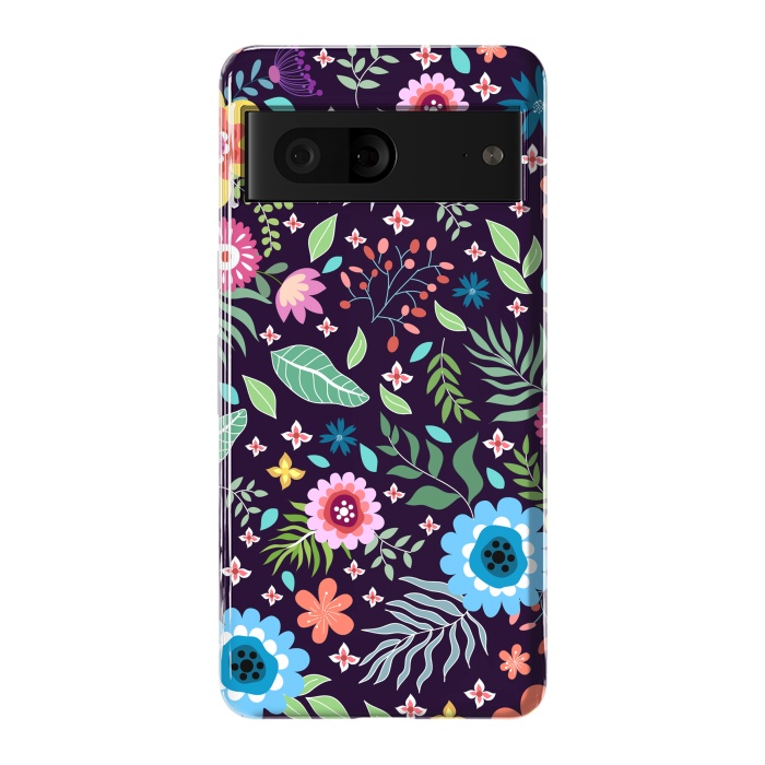 Pixel 7 StrongFit Colourful Flowers by ArtsCase