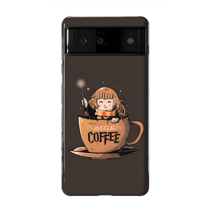 Pixel 6 StrongFit Accio Coffee by eduely