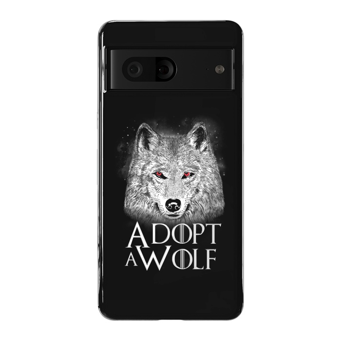 Pixel 7 StrongFit Adopt a Wolf by eduely