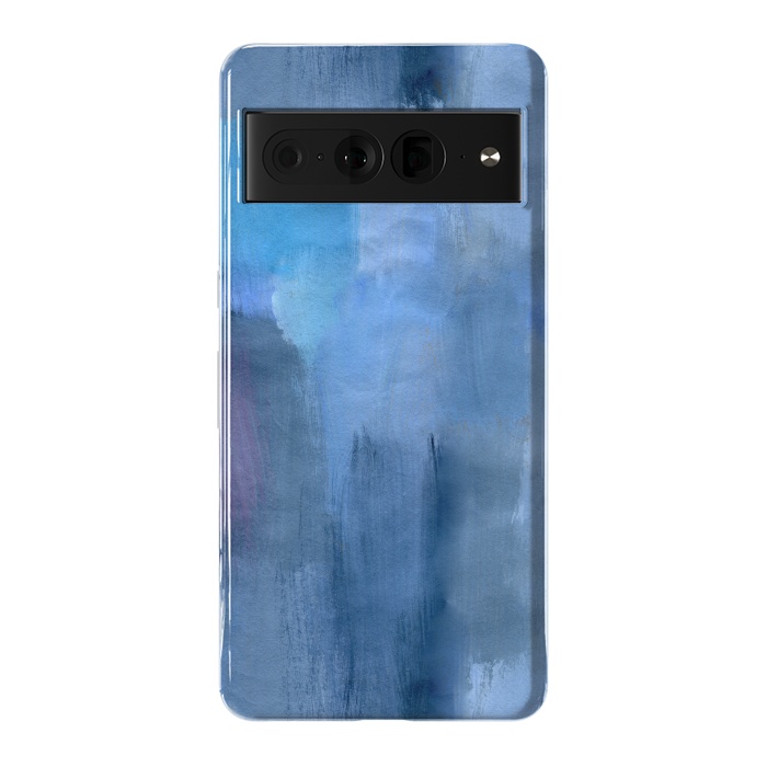 Pixel 7 Pro StrongFit Blue Ocean Abstract Painting by Nic Squirrell