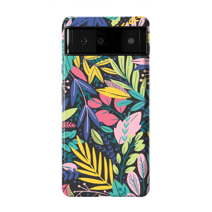 Pixel 6 StrongFit Tropical Flowers by ArtsCase