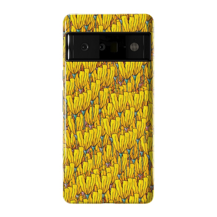 Pixel 6 Pro StrongFit Spring yellow flowers by Steve Wade (Swade)