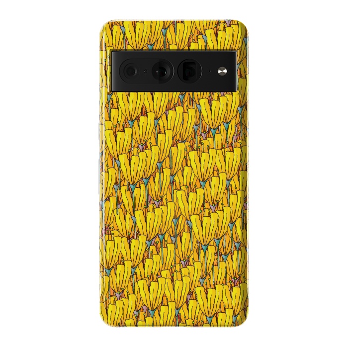 Pixel 7 Pro StrongFit Spring yellow flowers by Steve Wade (Swade)