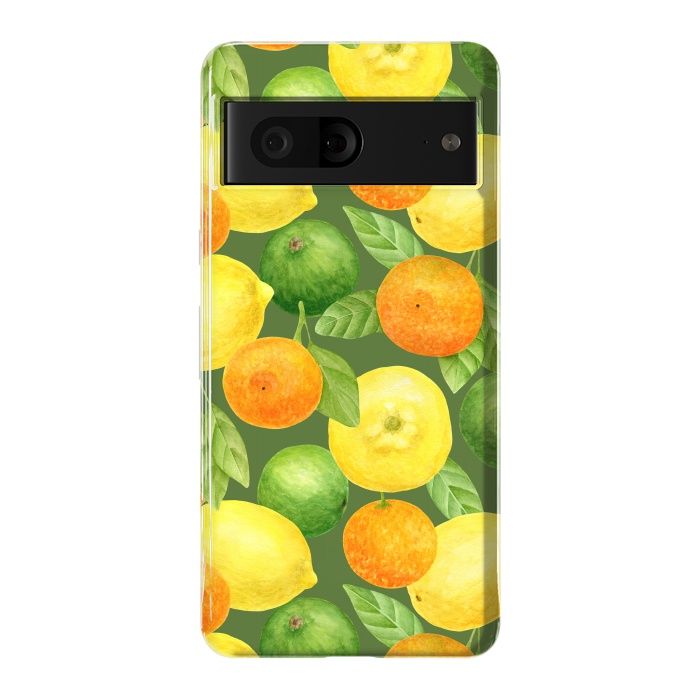 Pixel 7 StrongFit summer fruits lemons and oranges by haroulita