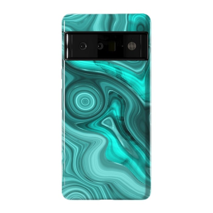 Pixel 6 Pro StrongFit turquoise  by haroulita