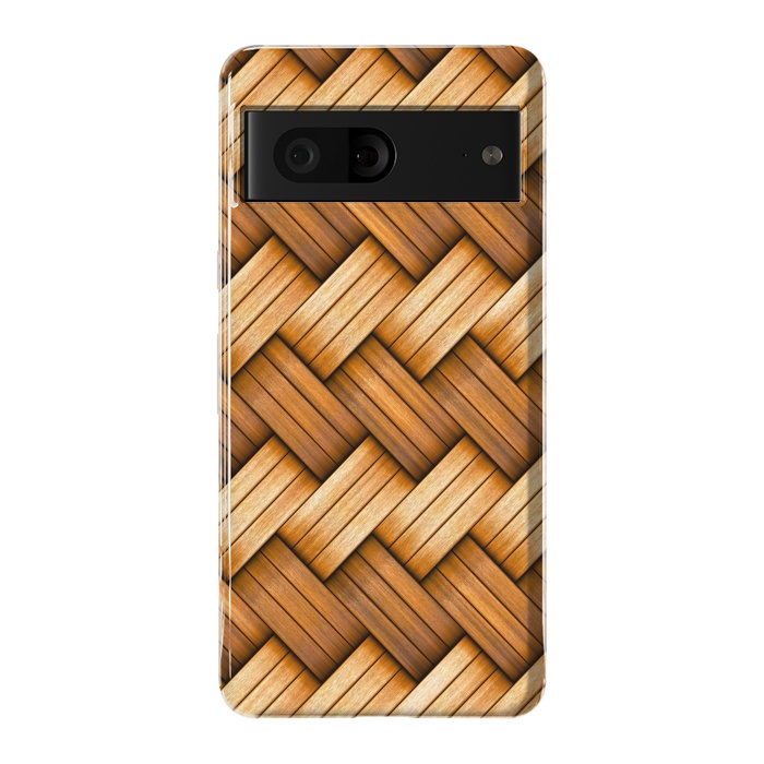 Pixel 7 StrongFit brown texture art by haroulita