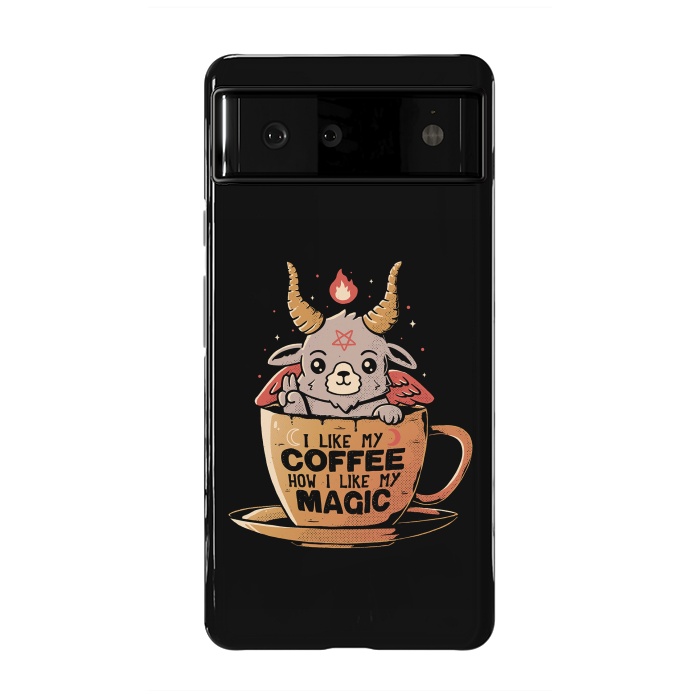 Pixel 6 StrongFit Black Coffee by eduely