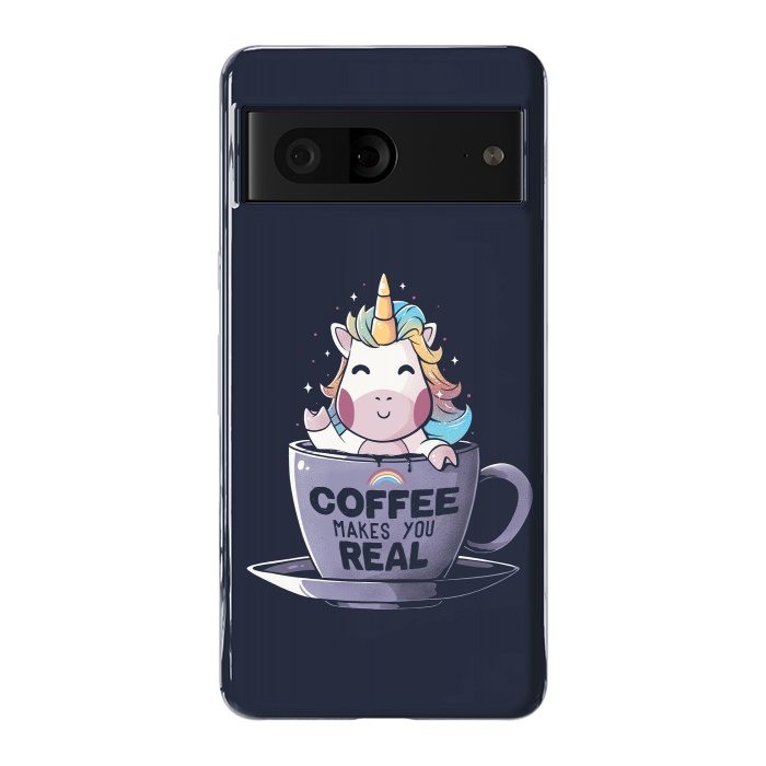 Pixel 7 StrongFit Coffee Makes You Real by eduely