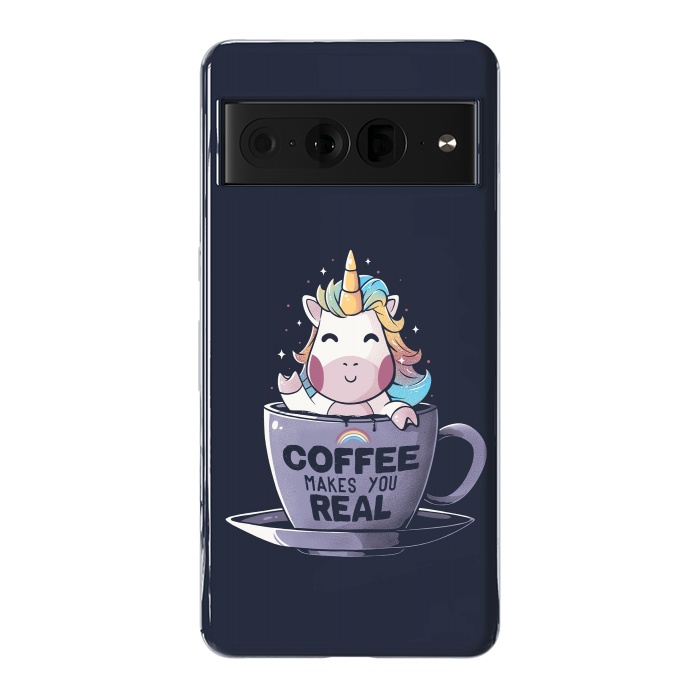 Pixel 7 Pro StrongFit Coffee Makes You Real by eduely