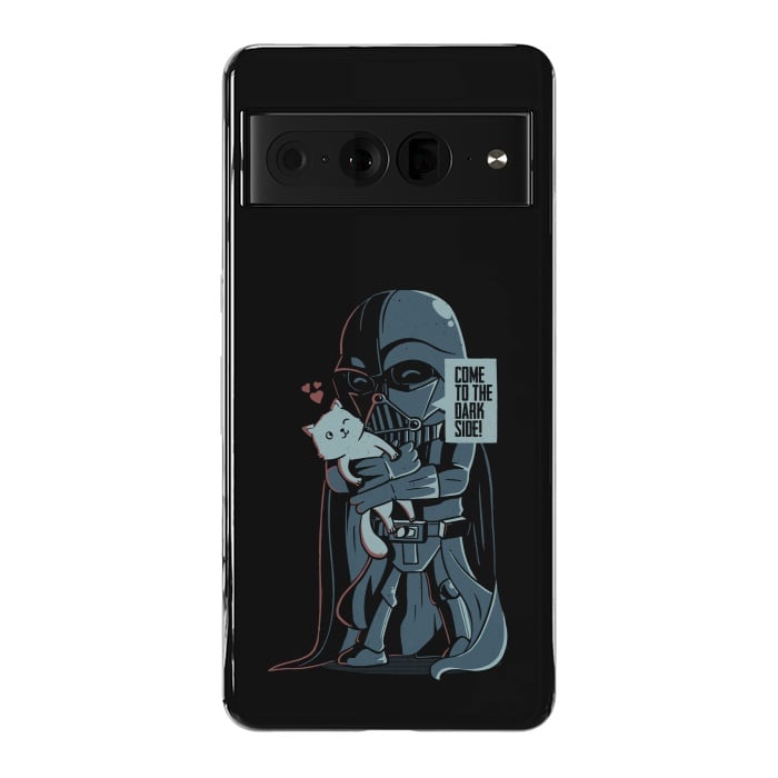 Pixel 7 Pro StrongFit Come to the Dark Side - Cute Cat by eduely