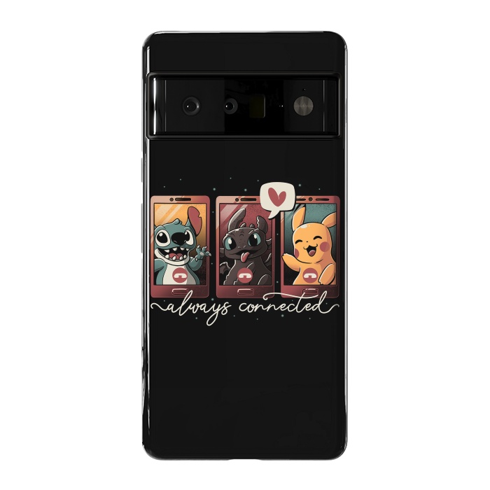 Pixel 6 Pro StrongFit Cute Connection by eduely