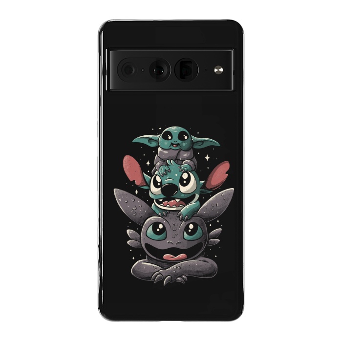 Pixel 7 Pro StrongFit Cuteness Tower by eduely