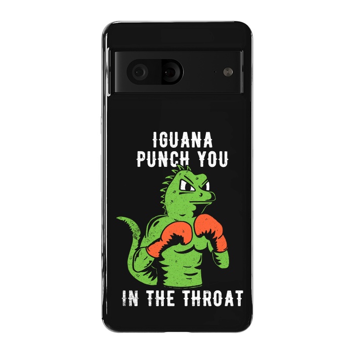 Pixel 7 StrongFit Iguana Punch You by eduely