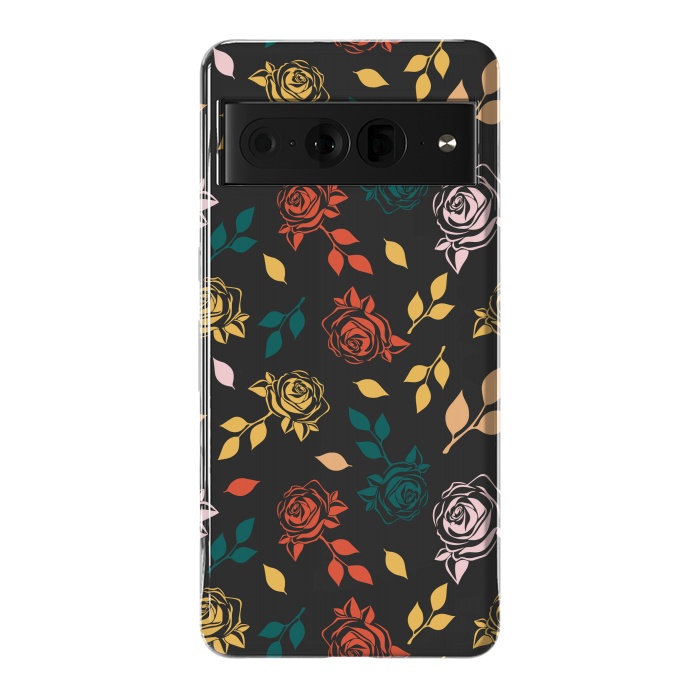 Pixel 7 Pro StrongFit Rose Floral by TMSarts