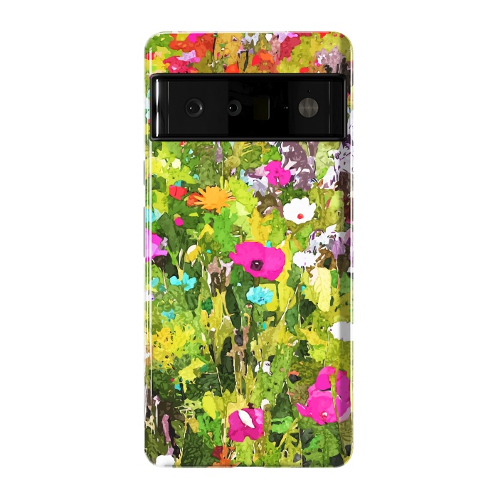 Pixel 6 Pro StrongFit Meadow Flowers by Uma Prabhakar Gokhale