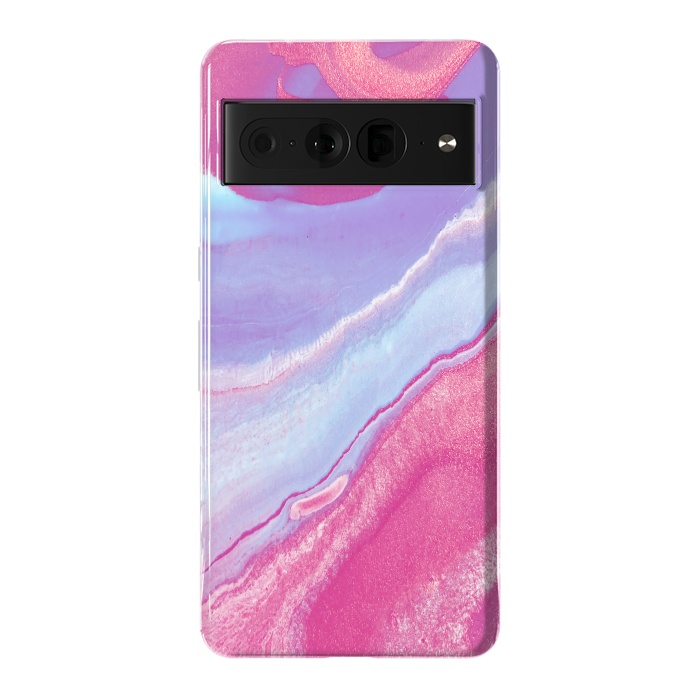 Pixel 7 Pro StrongFit Pink Wave by Ashley Camille