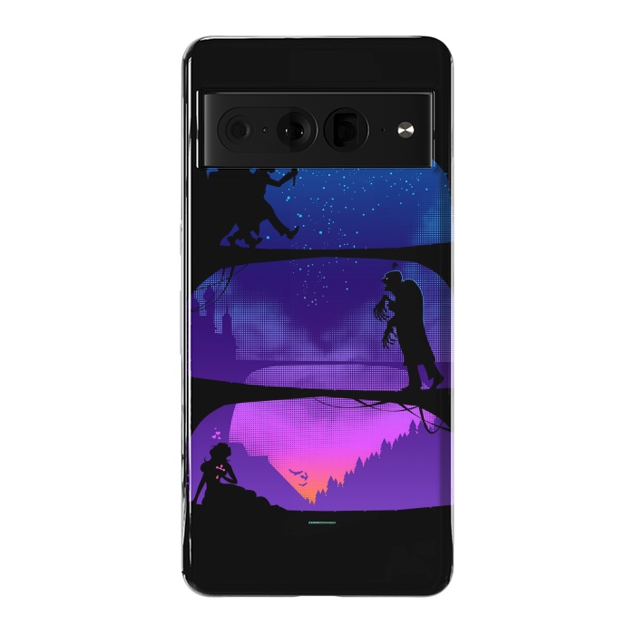 Pixel 7 Pro StrongFit Burn the monster by Draco
