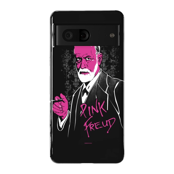 Pixel 7 StrongFit Pink Freud by Draco