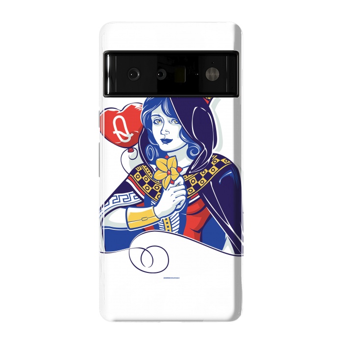 Pixel 6 Pro StrongFit Queen of hearts by Draco