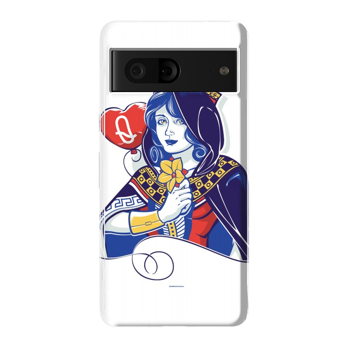 Pixel 7 StrongFit Queen of hearts by Draco