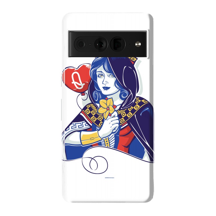 Pixel 7 Pro StrongFit Queen of hearts by Draco