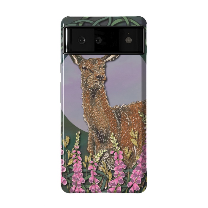 Pixel 6 StrongFit Woodland Deer Doe by Lotti Brown