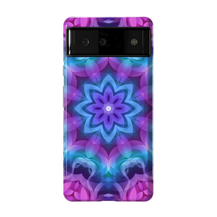 Pixel 6 StrongFit Floral Abstract G269 by Medusa GraphicArt