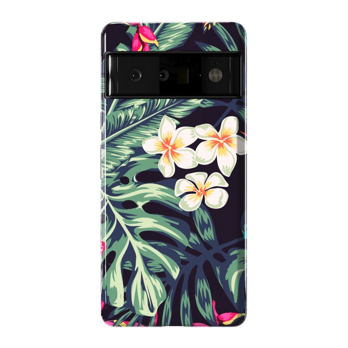 Pixel 6 Pro StrongFit Tropical Floral Pattern XVII by ArtsCase