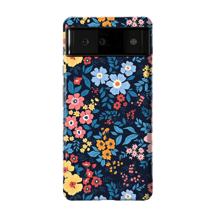 Pixel 6 StrongFit Flowers in the Darkness by ArtsCase