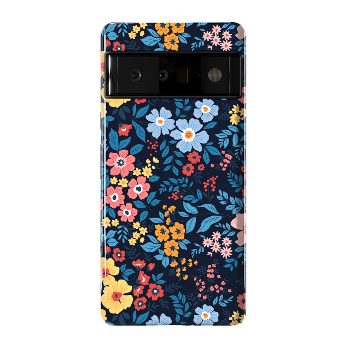 Pixel 6 Pro StrongFit Flowers in the Darkness by ArtsCase