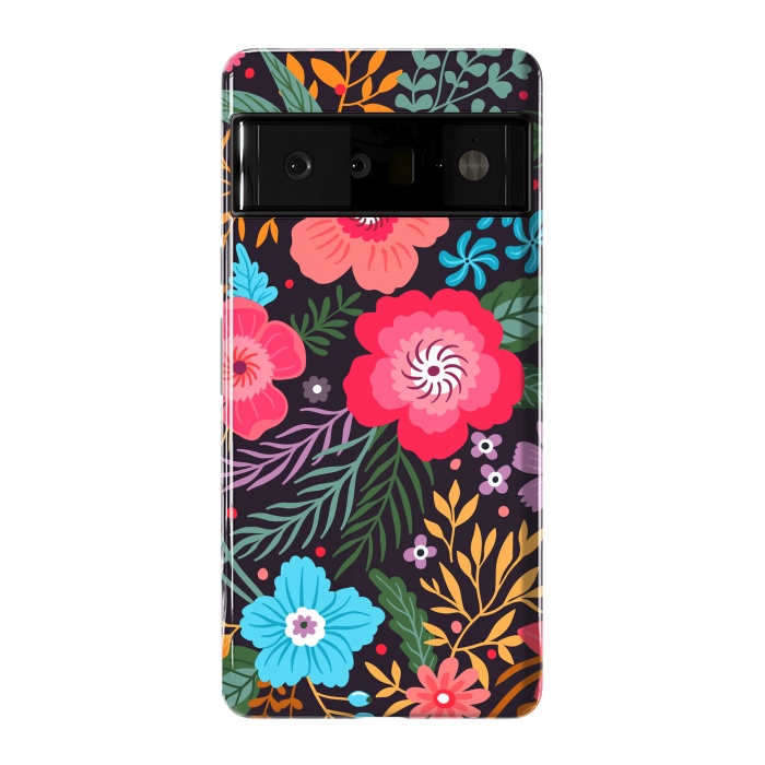 Pixel 6 Pro StrongFit In love with the flowers by ArtsCase